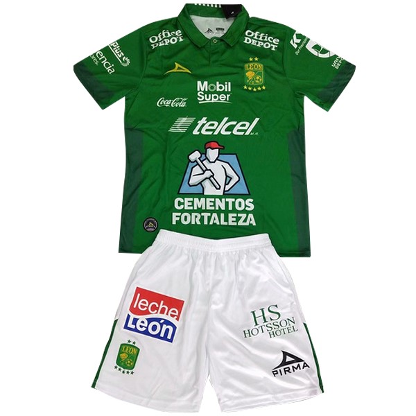 Camiseta Club León Primera Niños 2018/19 Verde